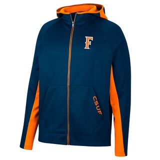 Dri-Fit Efficient 'CSUF' Full-Zip Hoodie - Navy